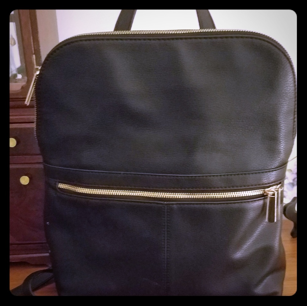 Black Purse Backpack